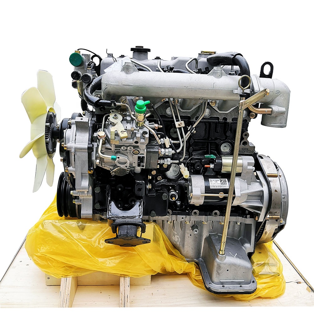 4JB1型ディーゼルエンジン 新しい Isuzu 4JB1 ディーゼルエンジン 57kW 3600rpm 水冷式 1年保証