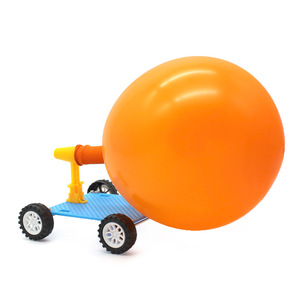Kit de juguetes científicos con forma de coche de globos para niños, experimento educativo STEM, forma geométrica de plástico, 4-6 años - Product Image 2