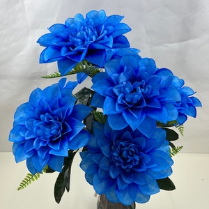 Guirlande murale décorative en pétales de dahlia, composants de pétales pour décoration intérieure spéciale, vente en gros d'usine, en stock - Product Image 4