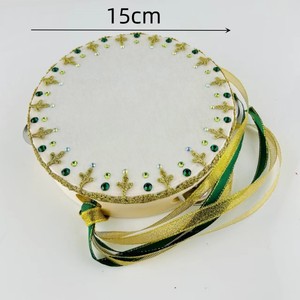 Tambourin Orff en bois à rangée unique pour la danse, instrument de percussion pour spectacle, cadeau de mariage pour les amateurs de musique et de danse - Product Image 6