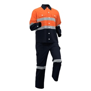 यूनिसेक्स शीतकालीन थर्मल मोटी कपास चिंतनशील तेल प्रतिरोधी एंटी-स्टैटिक हिडेड वर्कवियर ऑटोमोटिव मैकेनिक कवर - Product Image 2