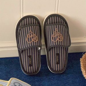 XIXITIAO Pantofole Minimaliste Ricamate Stile Scandinavo Antiscivolo Comode per Interni Scarpe Bohémien <span class=keywords><strong>con</strong></span> Suola Morbida Traspiranti - Product Image 3