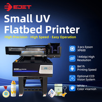 Impresora UV de Cama Plana EJET 6090 con Plataforma de Succión y Sistema de 6 Colores para Acrílico, Metal, Vidrio y Plástico