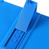 Pour TCL Tab 10L Gen 3 & 2 Étui 8193A 8492A 8491X Tablette PC 10,1 pouces Housse en silicone souple antichoc avec béquille arrière
