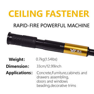 Pistola de Clavos Neumática Industrial de Acero Silenciosa para Concreto, Herramienta de Fijación Accionada Ajustable, Garantía de 3 Años, Venta al Por Mayor de Fábrica OEM - Product Image 5