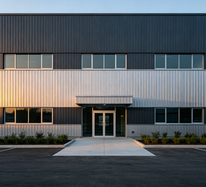 Atelier préfabriqué à structure en acier à portée libre, à un étage, sans colonnes, avec un espace <span class=keywords><strong>de</strong></span> hauteur importante - Product Image 1