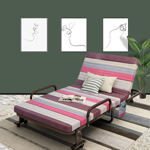 Sofá <span class=keywords><strong>cama</strong></span> plegable de metal, pequeño, para apartamento y sala de estar - Product Image 1