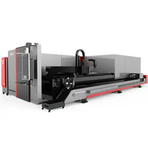 Cnc Industriële Fiber Laser Snijmachine Leverancier Eeto Laser Metalen Plaat Buis Lasersnijmachine