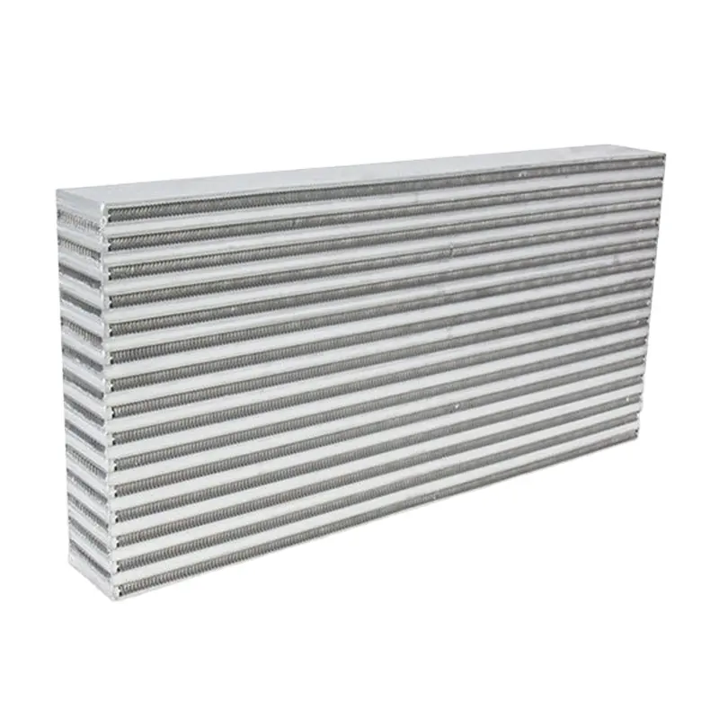 Vente chaude OEM Sur Mesure En Aluminium Plaque Nageoire Intercooler Noyau de Radiateur