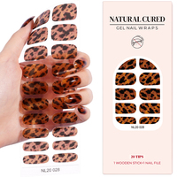 Huizi – Nouveaux designs de bandes de gel pour ongles durables, sans UV, à séchage naturel