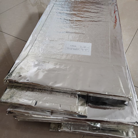 High Temperature Low Conductive Glass Fiber VIP Vacuum Insulation Board Thermal Conductivity 0.006W/mk Fire Resistant Industrial