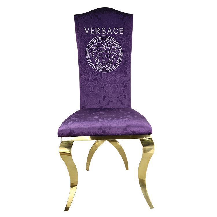 Table en acier Trône Cravate Dos Blanc En Gros Bois Et Pour La Mariée Marié Chaise De Mariage En Acier Inoxydable