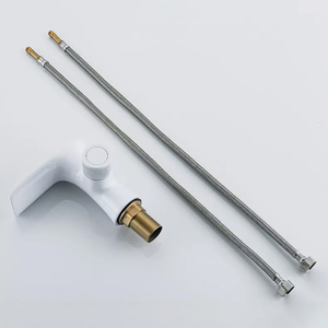 Robinet de salle de bain moderne à cascade thermostatique, monocommande, monotrou, en cuivre à faible teneur en plomb et <span class=keywords><strong>PPA</strong></span>, avec affichage numérique noir de la température - Product Image 6