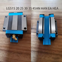 Kit de blocs de guidage linéaire LGS robustes pour pièces CNC, guide de mouvement linéaire pour machine de fraisage