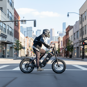 Bicicleta Eléctrica Beast Step-Through con Llantas Anchas, Bicicleta Eléctrica de Carga de Alto Rendimiento para Hombres y Mujeres, Todoterreno y Reforzada - Product Image 3
