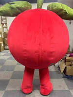 Costume de mascotte géant gonflable en forme de fruit (melon, pomme, raisin) pour adulte, performance, festival, costume OEM personnalisé, cosplay, mascotte à vendre