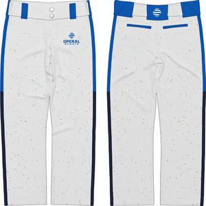 Pantalones de Béisbol Sublimados Personalizados al por Mayor, Transpirables, Tallas Grandes, para Softbol, con Diseños Únicos - Product Image 1
