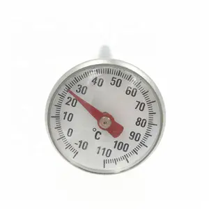 New Stainless Steel Thermometer With Pen case Kitchen Probe Food Tea Water Meat <strong>Milk</strong> Coffee Foam BBQ Temperature <strong>Tester</strong> - Product Image 1