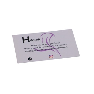 Poster Toko Komersial, Kupon Rumah Sakit, Kartu Kunjungan Penjual Parfum SPA, Laminasi Hitam Matte 95x35mm 300gsm, Emboss UV - Product Image 5