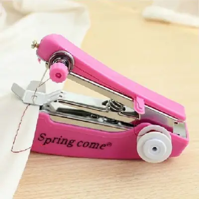 Mini máquina de coser portátil para telas de ropa