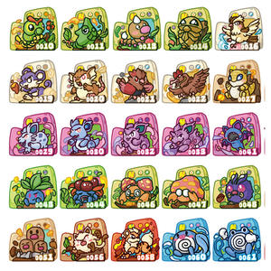 Nouveauté : Aimant de réfrigérateur 3D lenticulaire en forme spéciale de Pokémon, sculpture en cristal Game Boy, cadeau de Noël en acrylique pour <span class=keywords><strong>jeu</strong></span> de société - Product Image 6