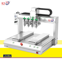 Máquina Dispensadora de Pegamento Automática de Alta Velocidad para Escritorio, con Bomba de Motor de 3 Ejes, para Circuitos Impresos, LED, SMD, Manualidades, Sin Goteo