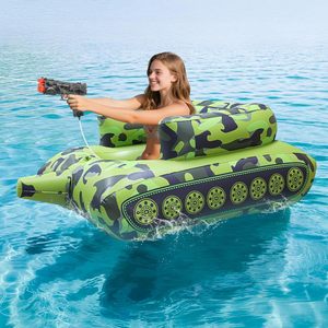 Bouée gonflable géante pour adultes avec canon à eau, fabriquée au Vietnam, pour piscine et lac, jouet aquatique à chevaucher - Product Image 4