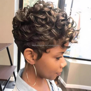 JAMBALAYA – perruque afro <span class=keywords><strong>courte</strong></span>, petites perruques bouclées, <span class=keywords><strong>coupe</strong></span> Pixie, pour femmes africaines, noires - Product Image 1