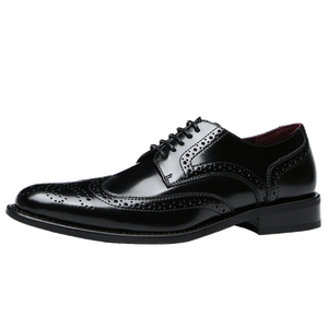 Nuevos Modelos Primavera 2026, Zapatos de Cuero para Hombre, Oxford con Grabado, Elegantes, Formales, para Novio, Cómodos, para Vestir, para Bodas - Product Image 2