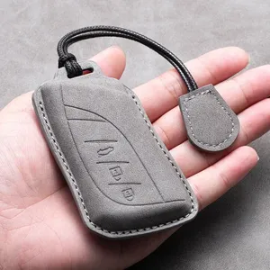 Funda de Cuero para Llaves de Coche <span class=keywords><strong>Lexus</strong></span> <span class=keywords><strong>NX</strong></span> IS RX ES GX LX LS UX GS 200 260 300 <span class=keywords><strong>350</strong></span> NX200 NX300 RX350 ES300, Accesorios para Llaves de Coche - Product Image 5