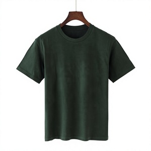 เสื้อยืดคอกลมแขนสั้นผู้ชาย OEM คุณภาพสูง ผ้าฝ้าย 100% ทรงหลวม ผลิตจากผ้าถักน้ำหนัก 220 กรัม เป็นมิตรต่อสิ่งแวดล้อม - Product Image 5