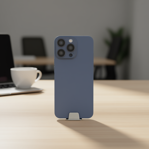 Cubierta Trasera Azul con Lente de Cámara y Soporte Metálico para Carcasas de Teléfono Móvil iPhone 15 Pro - Product Image 3
