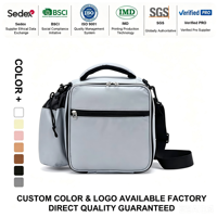 Sac isotherme classique YU CHUANG WEI en nylon 300D, fermeture éclair, imperméable, pliable, grande capacité, directement de l'usine