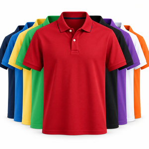 Camisetas Polo para Hombre Talla Grande, Camiseta Polo Personalizada para Hombre, Manga Corta, Color Sólido, Algodón, Informal, Verano, con Logotipo, Alta Calidad - Product Image 1