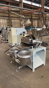 Nouvelle presse à huile de pressage automatique à froid et à chaud 6YL-80ZD-II à haute efficacité pour une large gamme de graines à haute teneur en huile de soja au sésame - Product Image 2