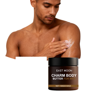 Beurre corporel pour homme East Moon, nourrissant, hydratant, à la glycérine, parfum longue durée, senteur <span class=keywords><strong>de</strong></span> Cologne, <span class=keywords><strong>lotion</strong></span> corporelle pour tous types <span class=keywords><strong>de</strong></span> <span class=keywords><strong>peau</strong></span> - Product Image 1