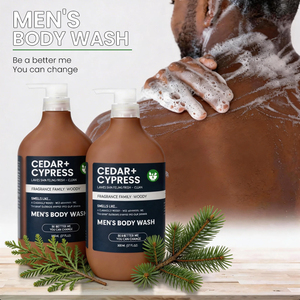 OEM Nettoyant en profondeur pour l'aventure en plein air, fraîcheur boisée, parfum masculin, allure masculine, doux pour la peau, non irritant, cèdre, cyprès, pour hommes - Product Image 2
