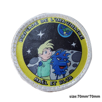 Insignes tissés personnalisés en gros Patch avec prix d'usine