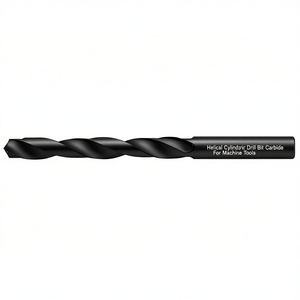 Fervi Helical Cylindrical <b>Drill</b> Bit Carbide For Machine Tools - Product Image 2