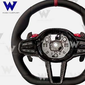 Volante Sportivo M6 Personalizzato in Fibra di Carbonio per <span class=keywords><strong>BMW</strong></span> Serie G G30 G31 G32 <span class=keywords><strong>X3</strong></span> <span class=keywords><strong>G01</strong></span> X4 G02 M2 G87 M3 G80 M4 G82 G20 LCI M5 F90 - Product Image 6