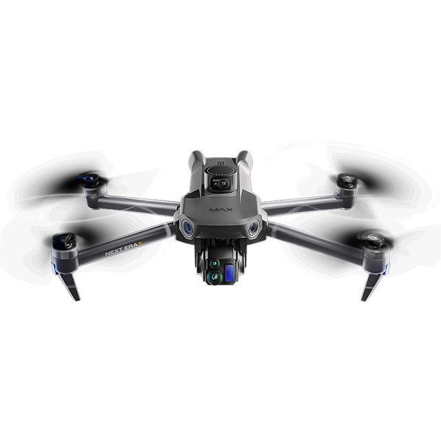 P7 Max UAV With Controller Screen 3-Axis Gimbal Anti-Shake Laser Obstacle Avoidance GPS RC Follow 4K UHD Adjustable Camera Drone