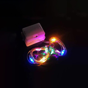 Custom Led Copper Wire String Lights Flowers Bouquet Decoration Lamps Gift Box Star Lights Christmas Lights White Box Bedroom - Product Image 4