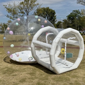 Tente dôme à air <span class=keywords><strong>gonflable</strong></span> pour la location de fête <span class=keywords><strong>ballon</strong></span> <span class=keywords><strong>gonflable</strong></span> maison à bulles dôme transparent tente de camping avec ballons - Product Image 3