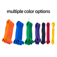 Ensemble de bandes de résistance écologiques hautement élastiques, bandes de traction durables, kit d'entraînement portable pour la salle de sport et la remise en forme à domicile