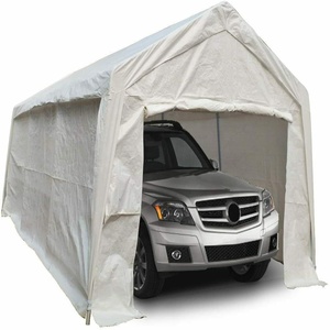 Vente en gros, offre spéciale, garage pliable à pousser et à tirer/garage étanche en métal à rail galvanisé pour lavage de voiture - Product Image 1