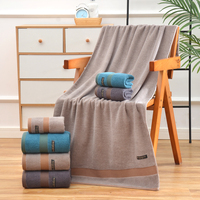 Serviette de bain de luxe taille 70*140cm en coton premium, douce et très absorbante pour la salle de bain, l'hôtel et le spa, séchage rapide