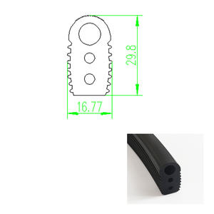 انابيب سيليكون مرنة جيدة العزل شرائط استبداد سيليكون مرنة ناعمة ومضادة للغبار شريط لاصق مطاطي - Product Image 2