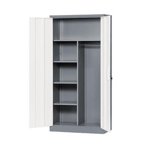 金属ジムロッカースチール食器棚収納キャビネットオフィススクールホーム用 - Product Image 1