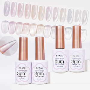 R S tırnak popüler süper parlak 3μm japon tarzı kedi göz jel tırnak jeli tırnak jeli lüks yeni Trend renk karışık manyetik Uv - Product Image 1