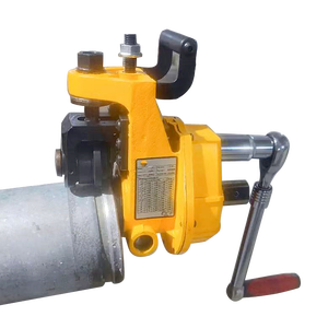 Machine à rainurer manuelle pour tuyaux de 1 à 6 pouces, facile à utiliser, outil de réparation à manivelle, PLC pour machines métallurgiques et tuyauterie métallique - Product Image 1